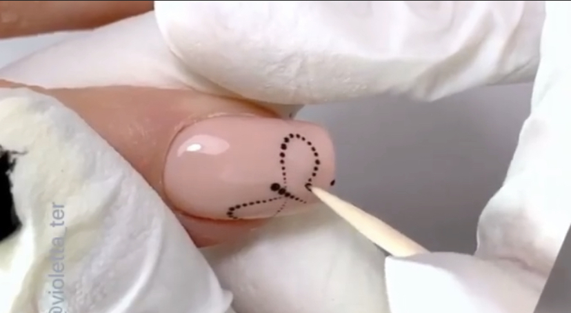 Бабочка в технике paint point смотреть онлайн