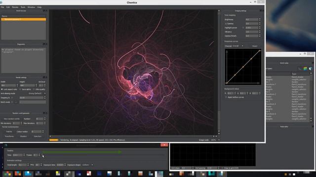 Chaotica Fractal Animation Tutorial смотреть онлайн