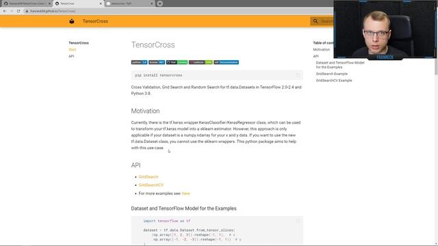 Ich habe eine Python Erweiterung für TensorFlow geschrieben смотреть онлайн