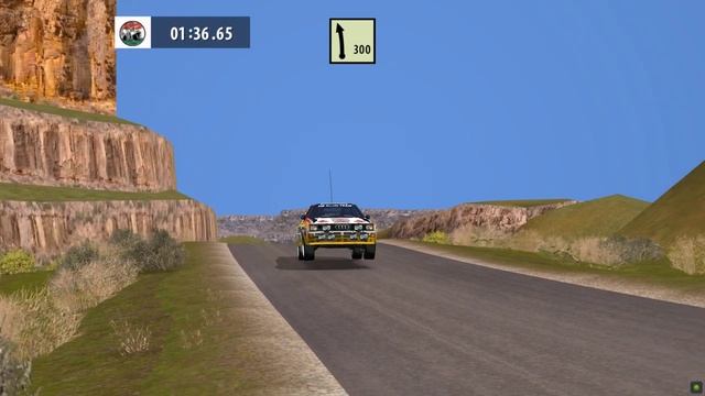 Richard Burns Rally URS event Gameplay With Audi Quattro A2 смотреть онлайн
