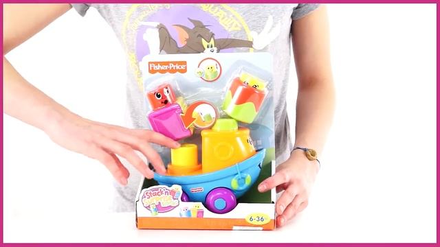 Fisher Price Кубики блоки Катерок T5771) смотреть онлайн