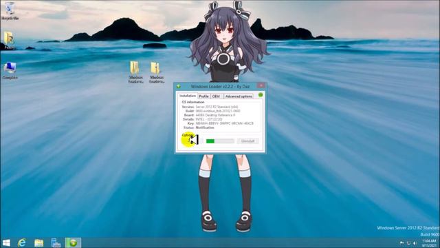 Windows Loader 2.2.2 By Daz on Windows Server 2012 R2 смотреть онлайн