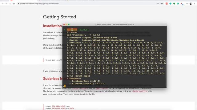 How to Install CocoaPods With Gem or With Homebrew смотреть онлайн