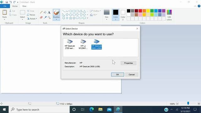 Сканирование на компьютерах Windows с помощью Paint | Принтеры HP | @HPSupport
