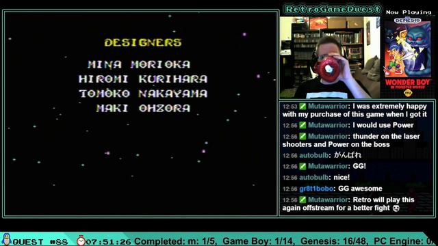 Quest #88: Wonder Boy in Monster World [GEN] (Final Boss and Ending) смотреть онлайн