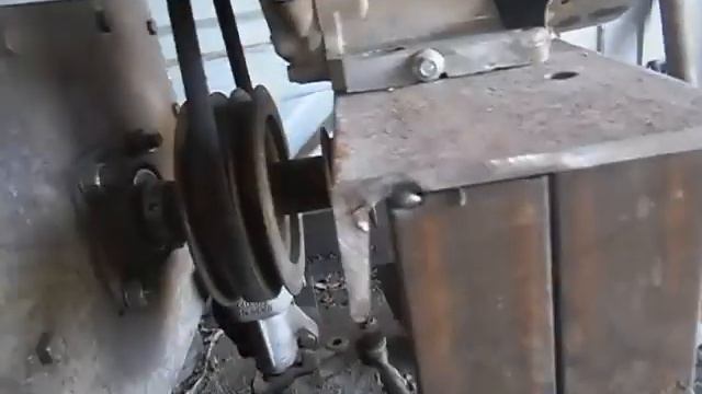 Установка двигателя и крепления под опорный подшипник. смотреть онлайн