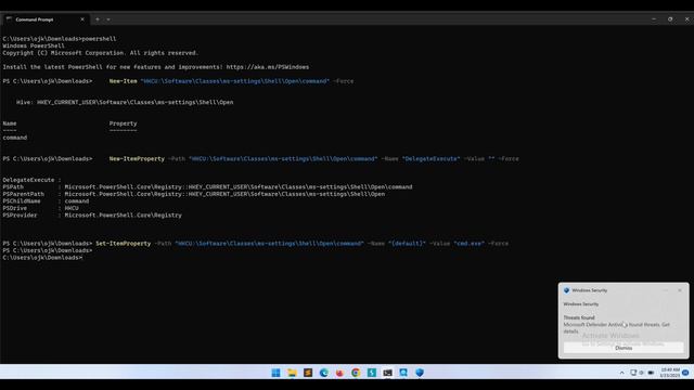 Windows UAC Bypass via Fodhelper.exe (Windows Defender Bypass) смотреть онлайн