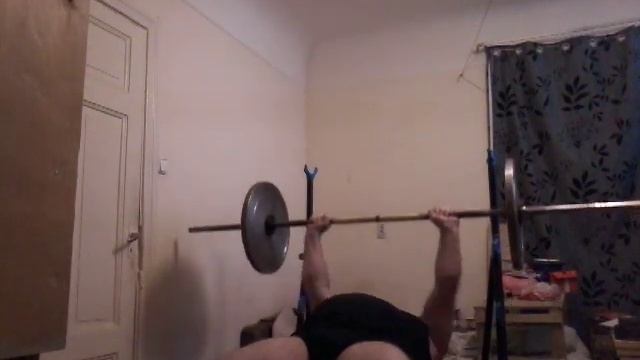 Жим лёжа 65серия, 5подход 85кг 15р,Svara stieņa spiešana guļus 65sērija, 5piegājiens 85kg 15r смотреть онлайн