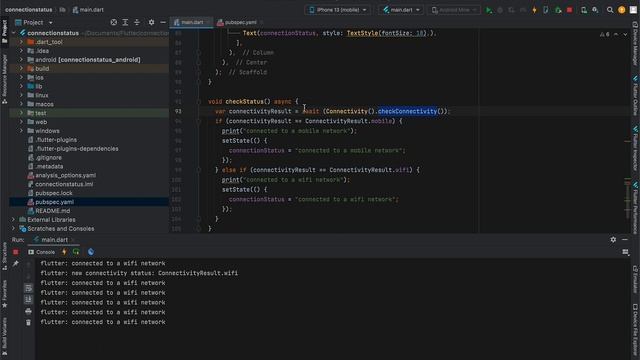 How To Check Internet Connectivity in Flutter | Android & iOS Devices 2023 смотреть онлайн