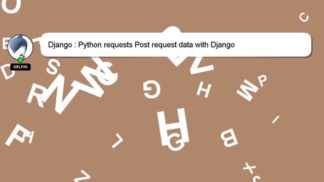 Django : Python requests Post request data with Django смотреть онлайн