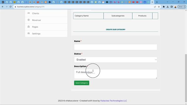 Create Store Categories and Site menu смотреть онлайн