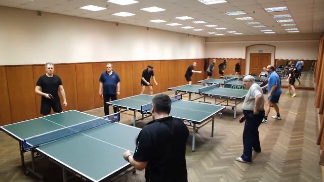 Секция настольного тенниса на проспекте Буденного(часть 1-я) смотреть онлайн