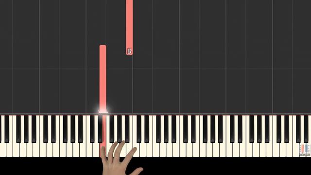 How To Play "PERHAPS LOVE" by John Denver - Easy Piano (Synthesia) [Piano Tutorial] [HD] смотреть онлайн