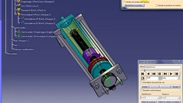 verin simlation catia Vidéo Dailymotion смотреть онлайн
