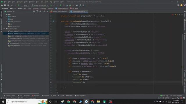 #11. How to Save Data in Firebase Firestore Database using Kotlin | Android Studio смотреть онлайн