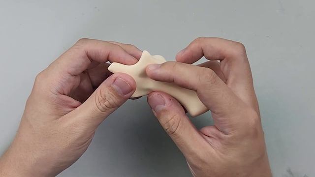 How to make anime figure body- female torso sculpture with clay 【Tutorials】 смотреть онлайн