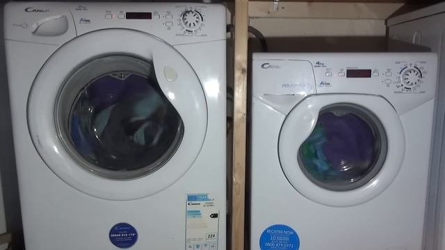 Wash Race No.207 : Candy Grando vs Candy Tempo Cotton standard 60'c смотреть онлайн