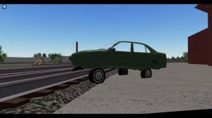 Roblox Ro Scale Trains VS Cars 2!
