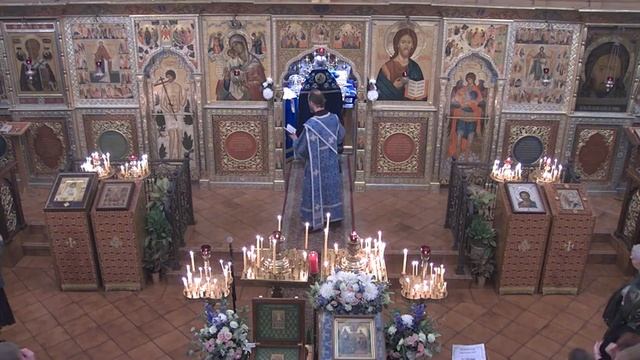 2022.09.25. Неделя 15-я по Пятидесятнице. Отдание праздника Рождества Богородицы. Часы и Литургия.