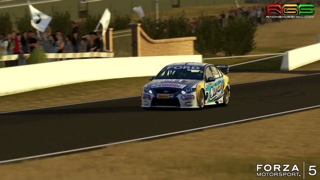 Forza Motorsport 5: Ford Falcon V8 @ Bathurst. Cockpit and Tv Cam. смотреть онлайн