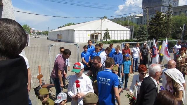 Ротор-Волгоград в День Победы почтил память погибших спортсменов Сталинграда смотреть онлайн