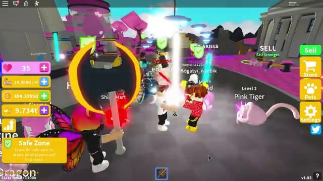 МАМКА ЗАБРАЛА КРЕДИТКУ У БОГАТОГО ШКОЛЬНИКА! СИМУЛЯТОР ЛАЗЕРНОГО КАЧКА ROBLOX смотреть онлайн
