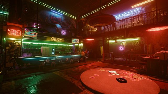 Night City El Coyote Cojo Bar Cyberpunk 2077 Ambience - 30 Mins смотреть онлайн