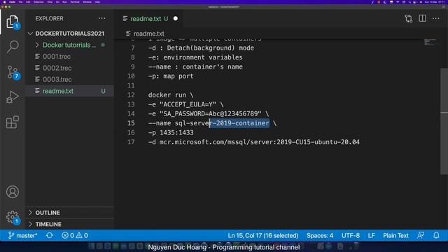 02-Docker - How to pull and run SQL Server Docker image смотреть онлайн