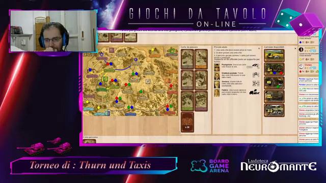 Boardgame Arena - 03 - Thurn und Taxis смотреть онлайн