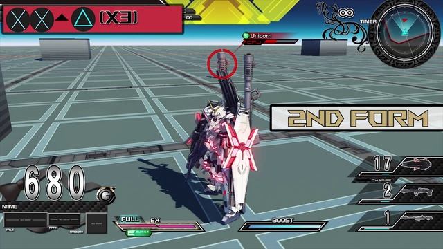 Full Armor Unicorn Gundam - Gundam Extreme Versus Maxi Boost ON Combo Guide смотреть онлайн