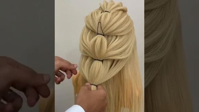 Вечерняя прическа для длинных волос смотреть онлайн