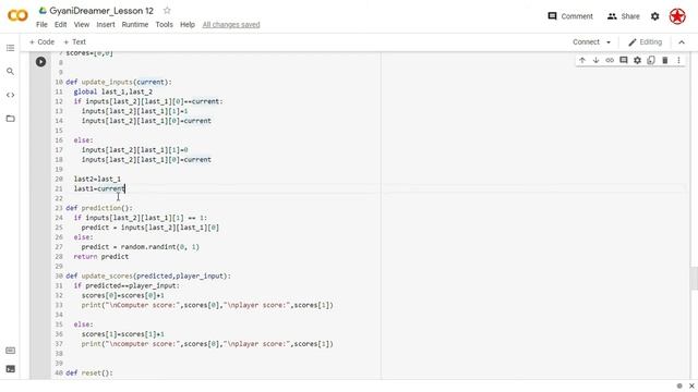 Python class For Beginners lesson_12 [Mind Reading Machine + Claude Shannon's Algorithm]GyaniDreame смотреть онлайн