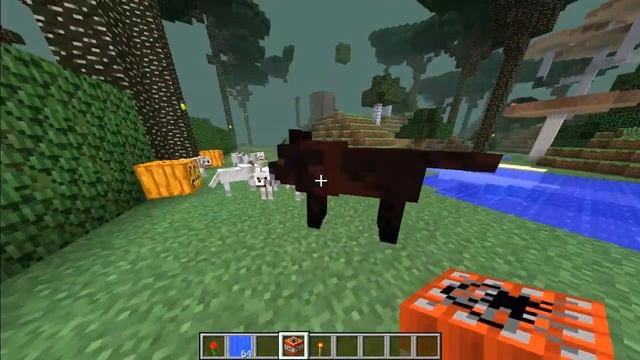 Обзор мода для Minecraft #1 Темный лес! смотреть онлайн