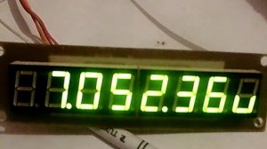 Синтезатор трансивера с LED индикатором