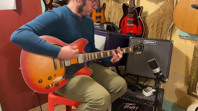 2018 Ibanez ASV73 semihollow electric guitar смотреть онлайн