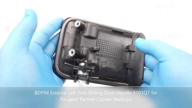 BDP94 Exterior Left Side Sliding Door Handle 9101Q7 for Peugeot Partner Citroen Berlingo смотреть онлайн
