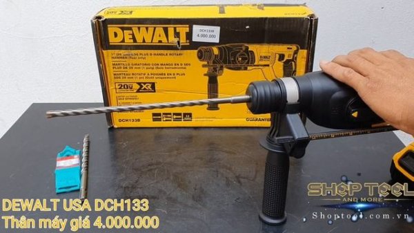 DEWALT USA DCH133B KIỂM TRA MÁY THEO YÊU CẦU | 0823978258 SHOPTOOL