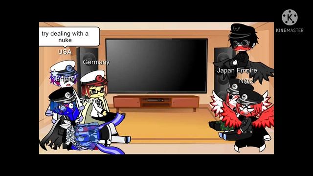 Countryhumans react to “I brought the panzer division” смотреть онлайн