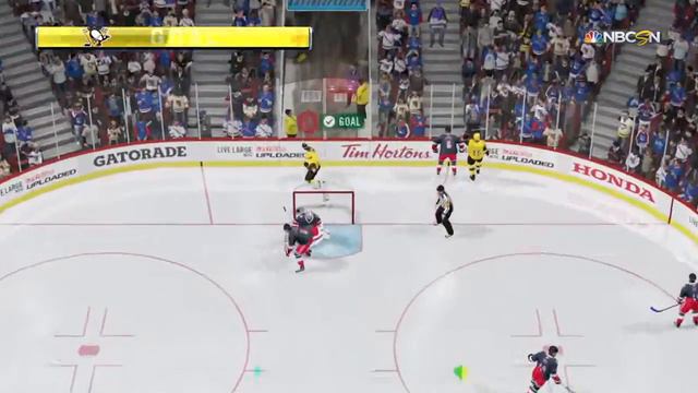 T #96 LOSES DRAW. TAKES IT BACK. BURIES DIRTY BACKHANDER (EASHL) NHL® 17 смотреть онлайн