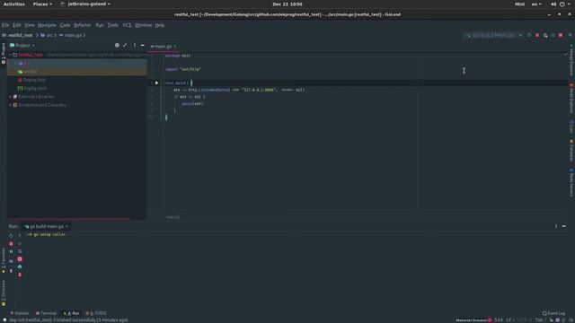 Goland+Postgres: RESTful сервер для начинающих (3 часть - настройка) смотреть онлайн
