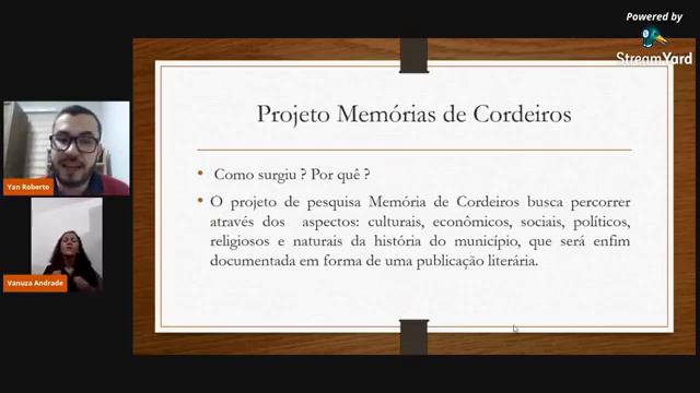 I SEMINÁRIO DO MEMÓRIAS: 60 ANOS DE EMANCIPAÇÃO POLÍTICA DE CORDEIROS смотреть онлайн