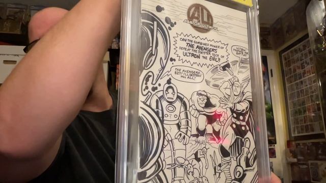 CBCS unboxing! Sketches by Ken Haeser VSP Verified Signature Program Service Spider-Man Avengers CG смотреть онлайн