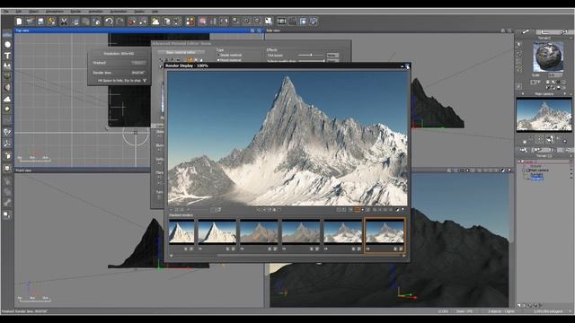 Snow Mountain part two, World Machine and Vue workflow смотреть онлайн