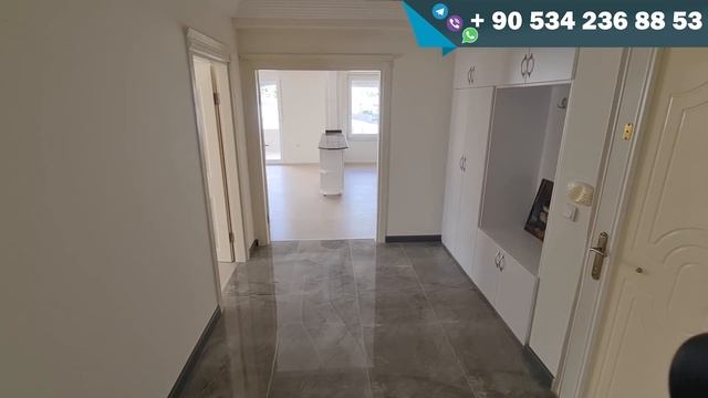 БОЛЬШАЯ и УДОБНАЯ квартира в Алании без мебели НЕДОРОГО недвижимость в Турции смотреть онлайн