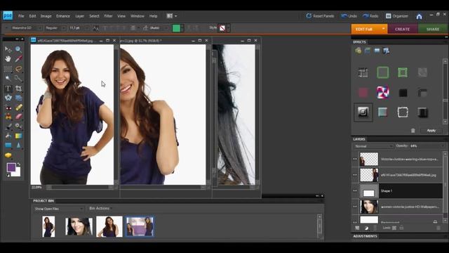 Hvordan man kan layoute i Photoshop Elements 8.0 смотреть онлайн