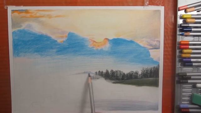 Sketch "Mountain fog"/ Набросок, "Горный туман" смотреть онлайн