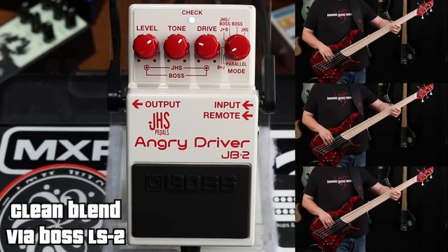 Boss JB-2 Angry Driver Bass Demo смотреть онлайн