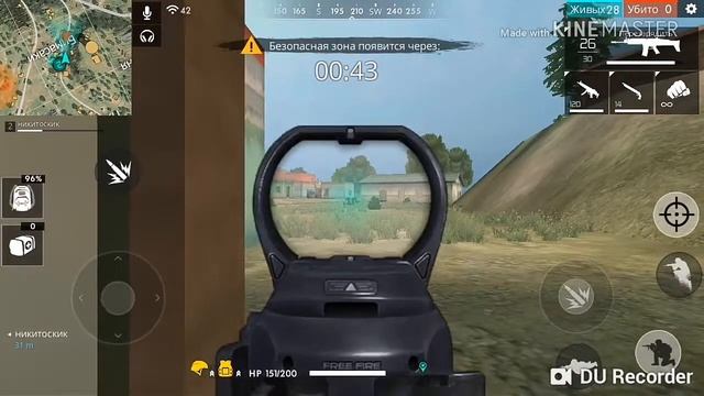 Обзор игры Free fire battle ground . смотреть онлайн