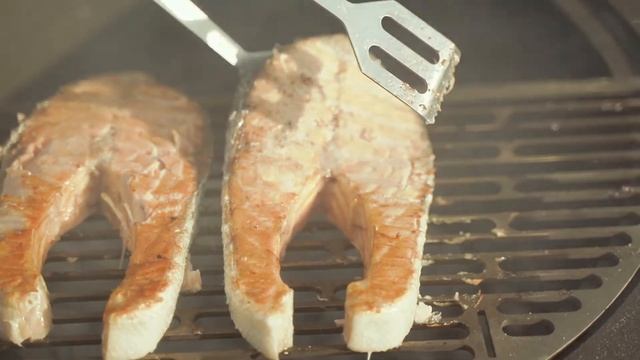 Рецепт: Стейки лосося на гриле Omega смотреть онлайн