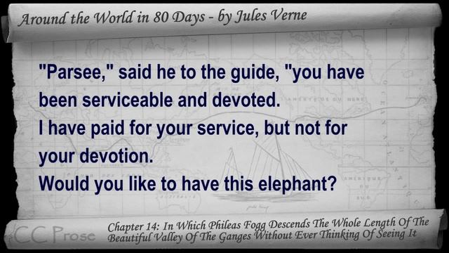 Chapter 14 - Around the World in 80 Days by Jules Verne - In Which Phileas Fogg Descends The Whole смотреть онлайн
